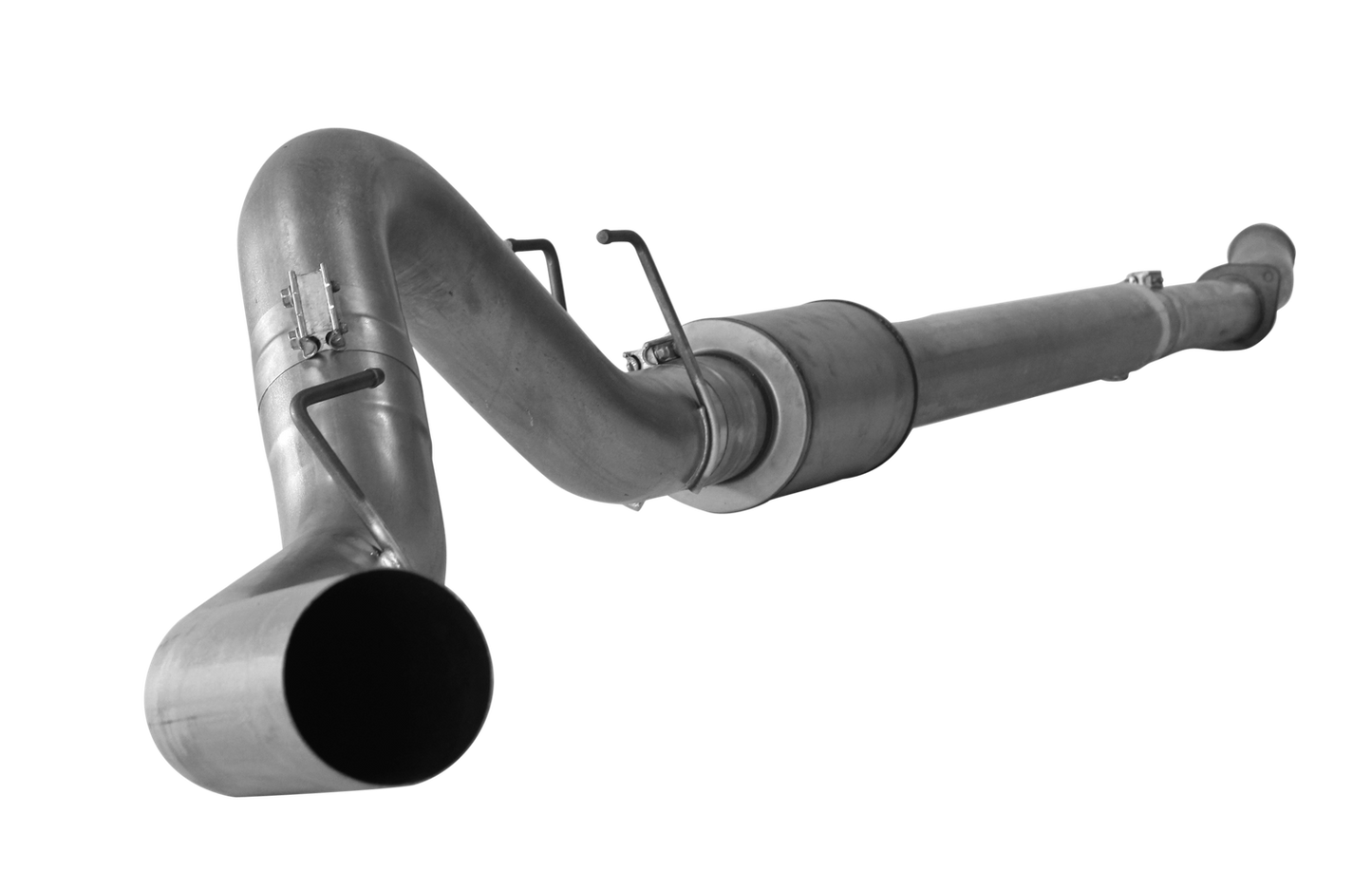 Downpipe Back Exhaust | 2011-2022 Ford F-250, F-350, & F-450 6.7L Powerstroke - - 11-22 5'' BACK PIPE W/ MUFFLER