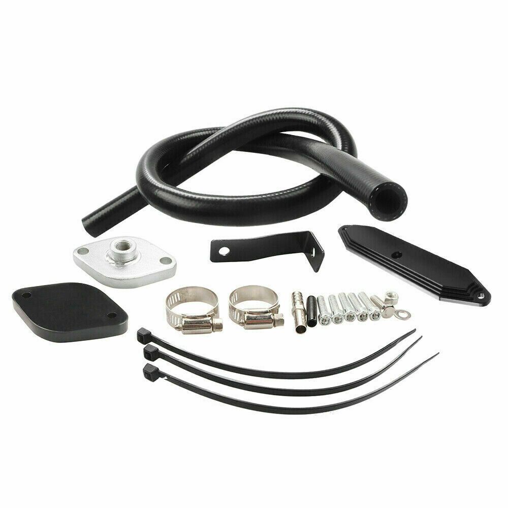 2011-2019 Ford 6.7L Powerstroke Diesel EGR Delete Track Off-Road Track Kit W/ Coolant Line -