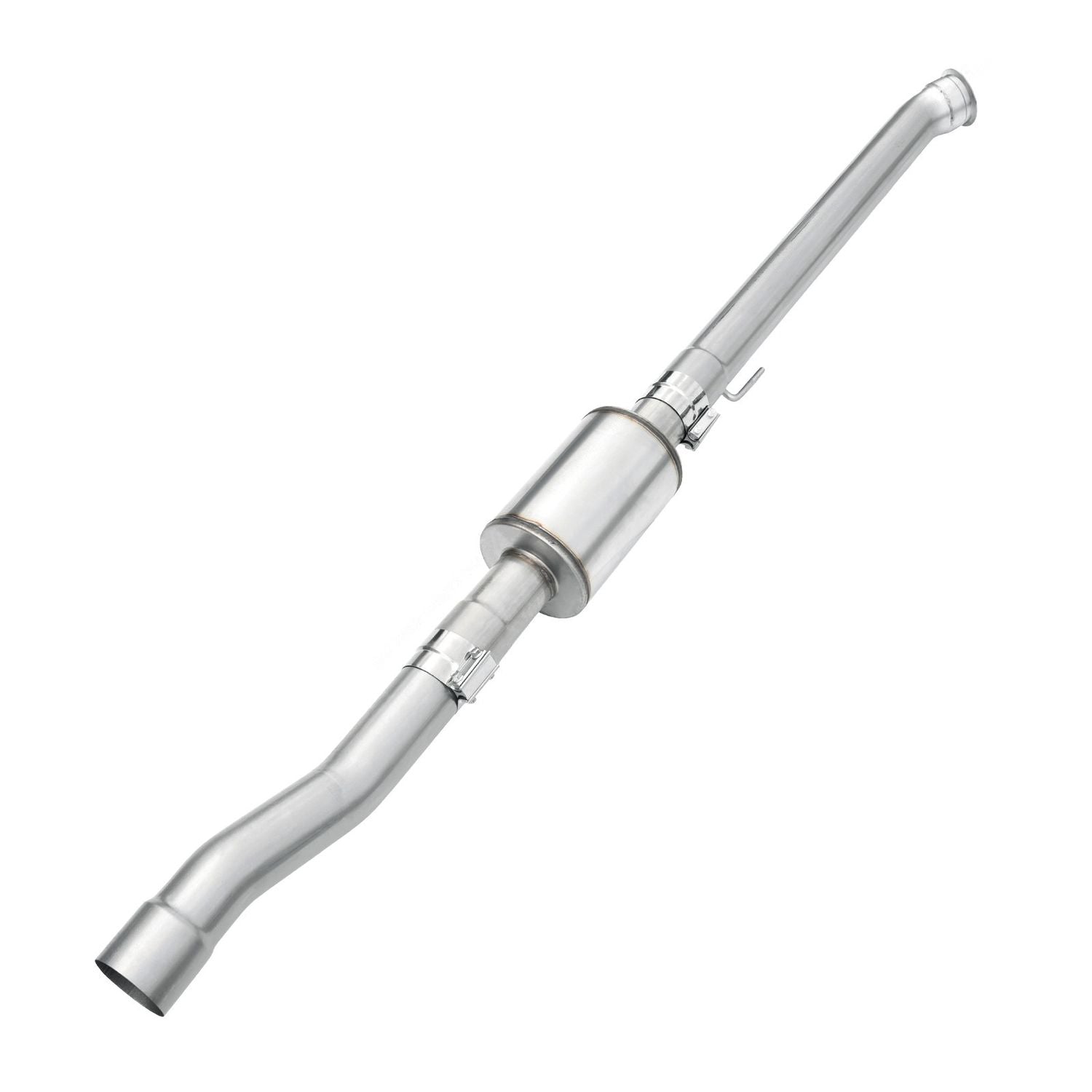 4" Exhaust Race Pipe for 2019-2024 Dodge Ram 2500 3500 Cummins 6.7 Diesel,  - -  w/ Muffler