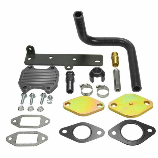 6.7L Cummins Diesel EGR Cooler & Throttle Valve Eliminate For 2013-18 Dodge Ram- -