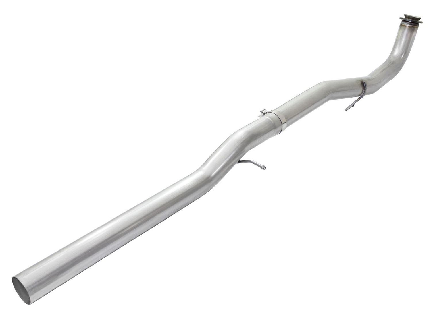 4" 2017-2023 L5P Duramax 6.6L DPF & Cat Delete Pipe Chevy GMC  w/o Muffler
