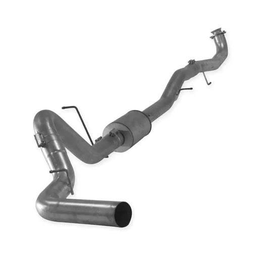 DOWNPIPE BACK SINGLE | PICK UP-2017-2023 GM 2500/3500 6.6L DURAMAX L5P,     4" w/ Muffler