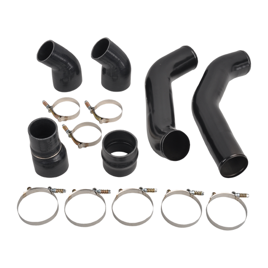 Intercooler Pipe & Boot Kit For 13-18 Dodge Ram 6.7L Cummins Diesel Black