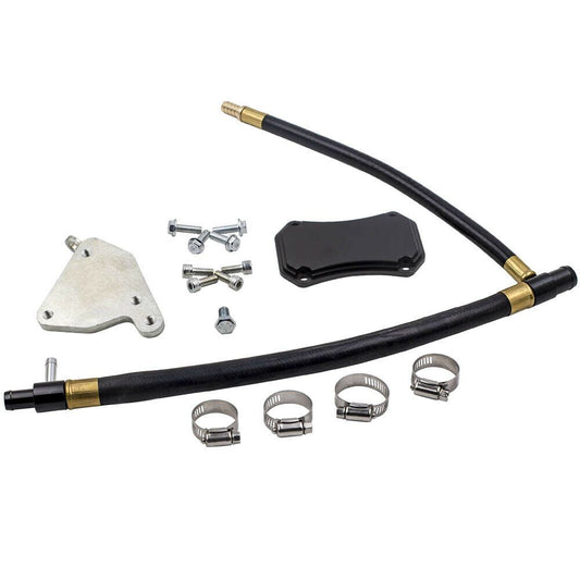 EGR VALVE COOLER DELETE KIT FITS FOR CHEVY SILVERADO GMC SIERRA 2500 3500 HD LML V8 6.6 DURAMAX 2011-2016