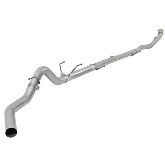 2007.5-2012 6.7 Cummins   Turbo Back Race Exhaust System| Dodge Ram 2500/3500 W/O Muffler-- -  4" BACK PIPE