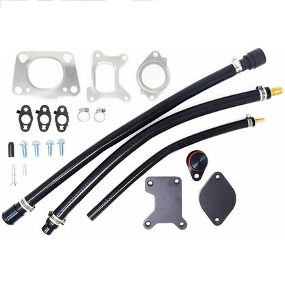 2017-2023 GM 6.6L Duramax L5P EGR Delete kit with 4" DPF & Cat Delete Pipe