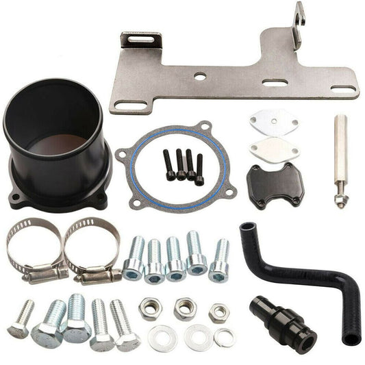 4" 2007.5-2012 6.7 Cummins DPF Delete Race Pipe | Dodge Ram 2500/3500 & EGR Cooler Kit